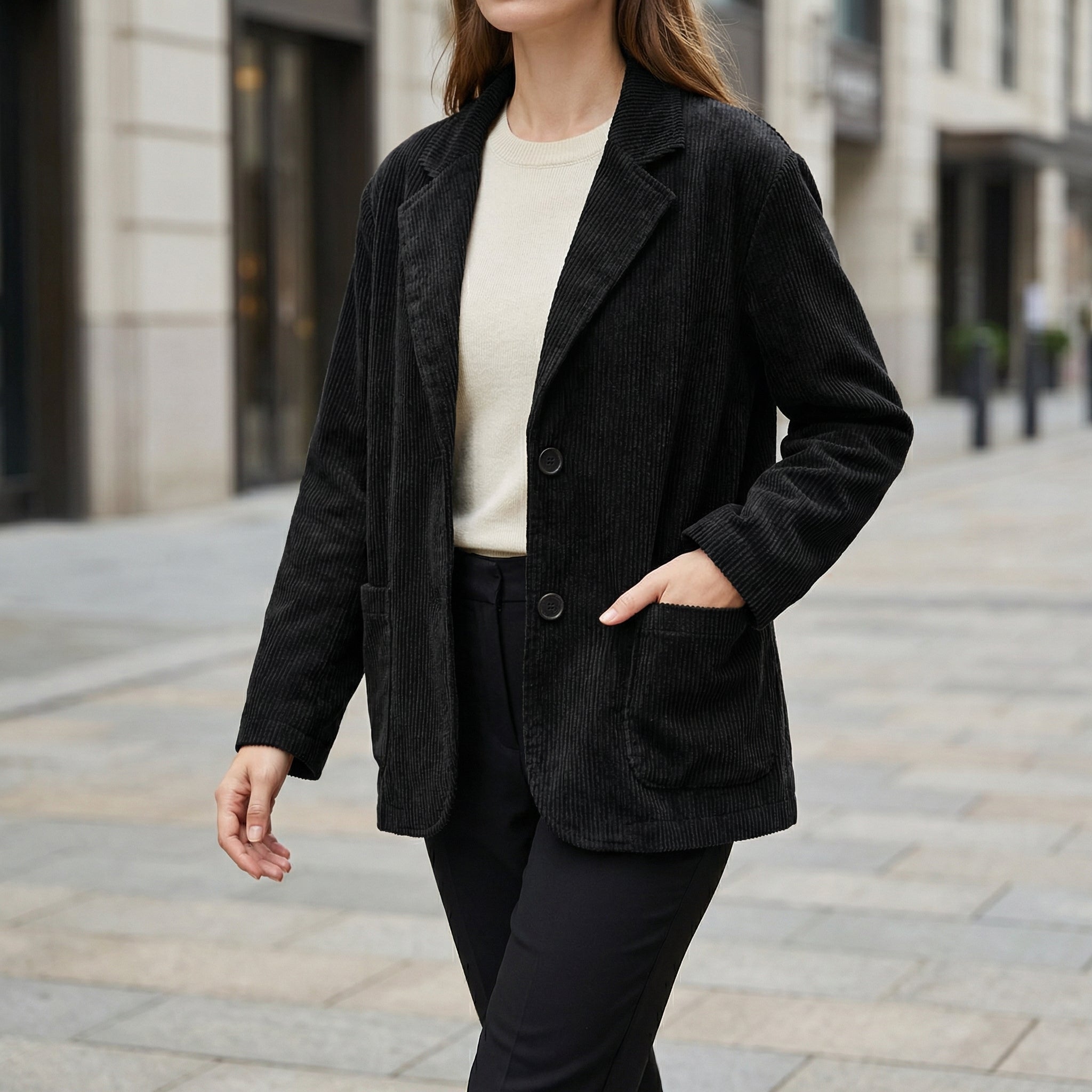 Corduroy Blazer